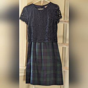 Size 4 Brooks Brothers Tartan Dress NWT